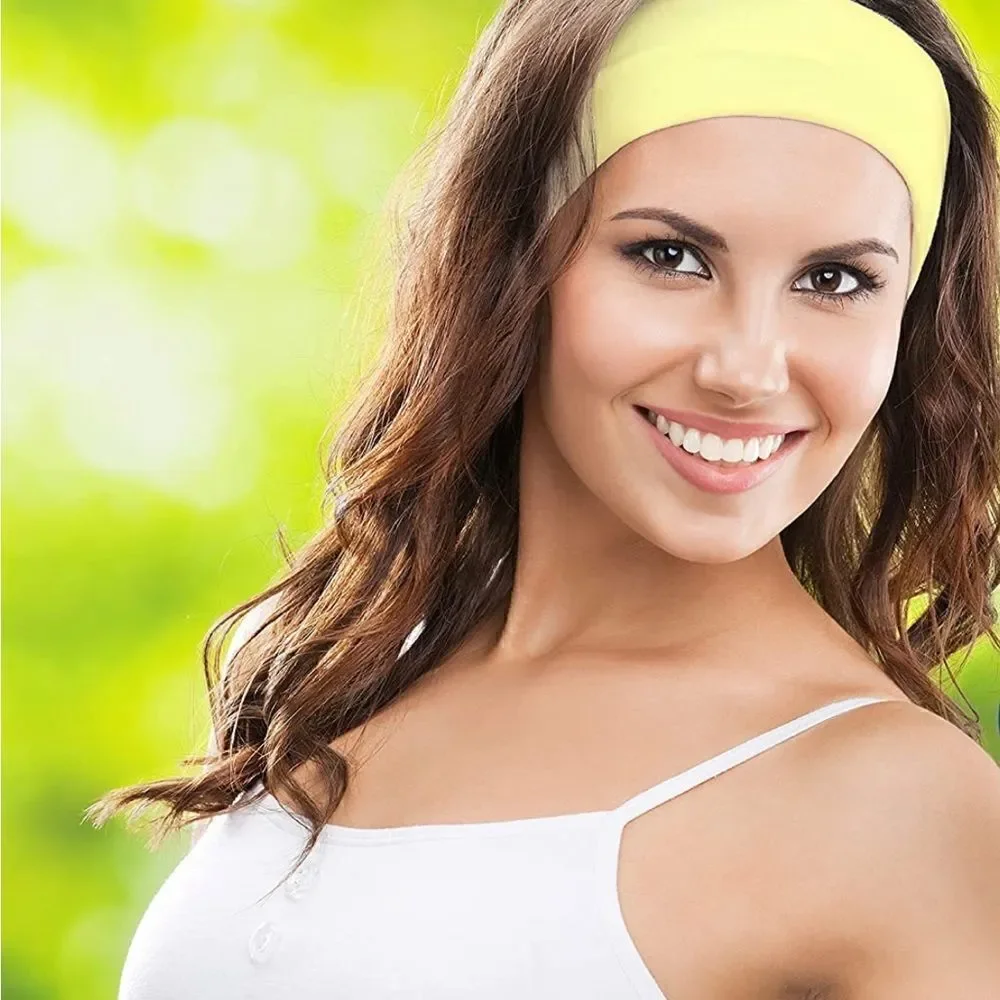 10 pc Headband Set Multi Color